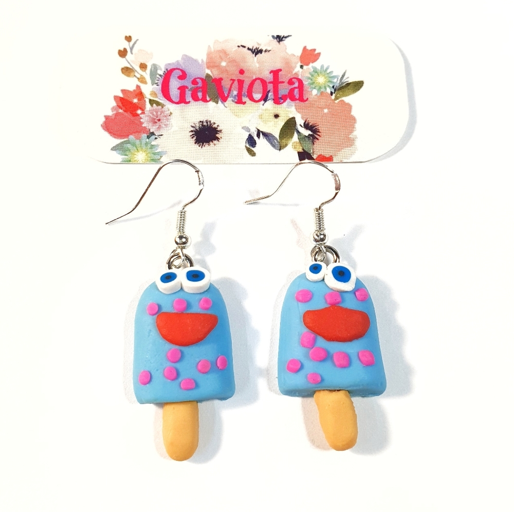 Ice Cream Polymer Clay Earings